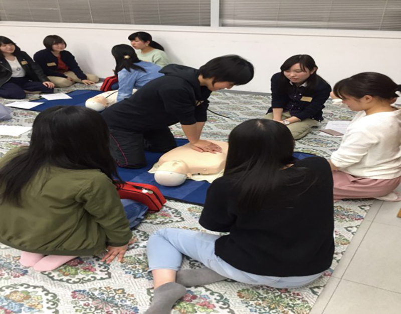 学内勉強会(一次救命処置)