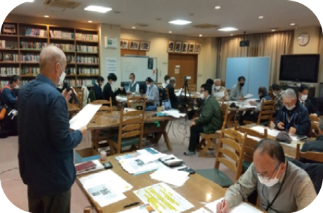 毎月開催されている委員会の様子