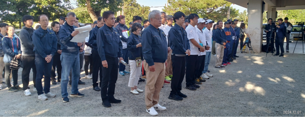 総合防災訓練の様子(石垣市提供)