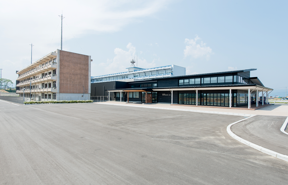 写真3 優良認定を受賞した気仙沼市東日本大震災遺構・伝承館(令和元年(2019年)6月5日撮影)