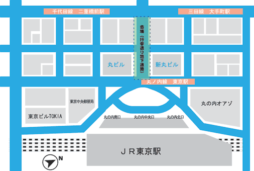 防災とボランティアのつどい会場案内図