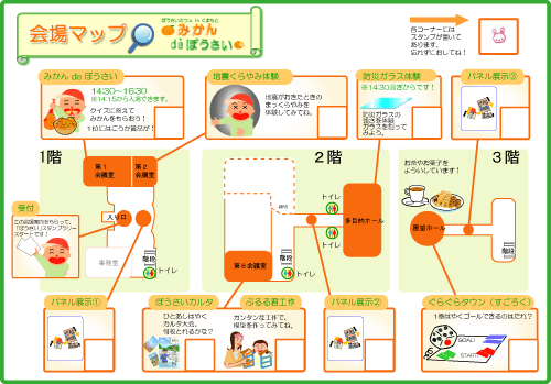 防災カフェ　オープニング