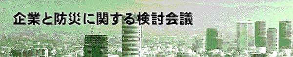 企業と防災に関する検討会議(13216 バイト)