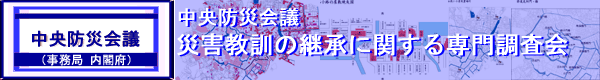 中央防災会議　災害教訓の継承に関する専門調査会