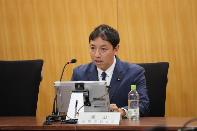 鳩山副大臣の挨拶