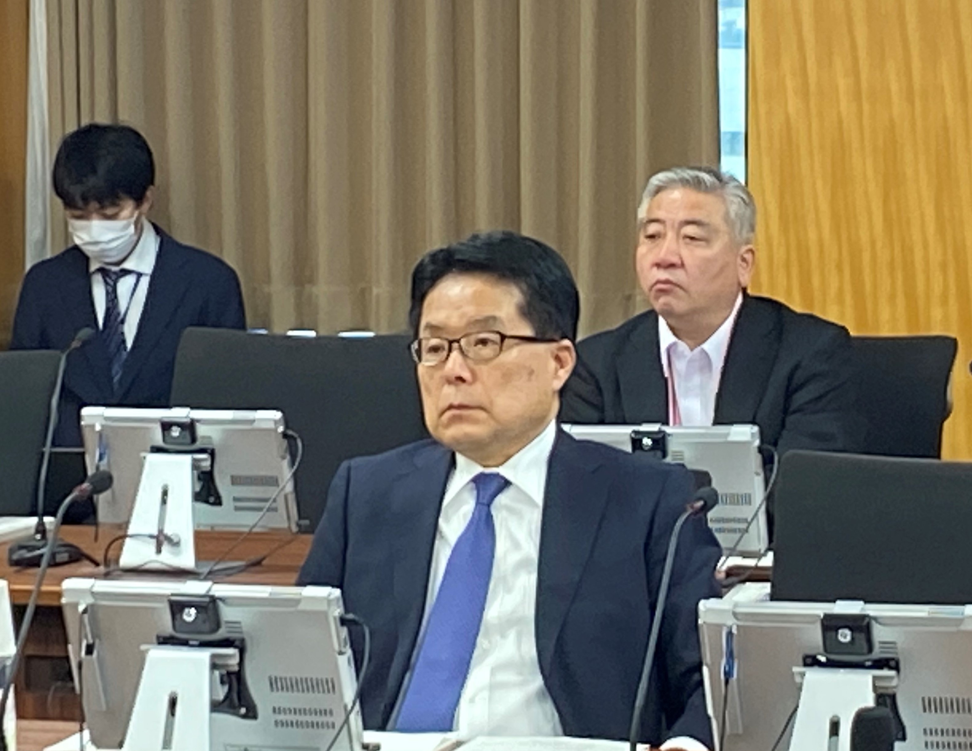 坂井大臣の挨拶