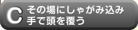 その場にしゃがみ込み手で頭を覆う